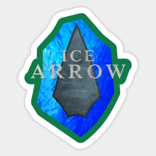 Ice Arrow Sticker